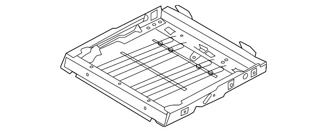Genuine Ford Seat Frame BU5Z-9663160-C