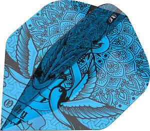 TARGET INK PRO ULTRA BLUE NO2 DART FLIGHTS