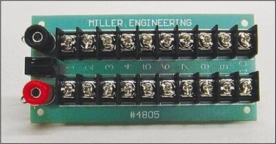 Micro-Structures Power Distribution Board - Model Railroad Electrical Accessory