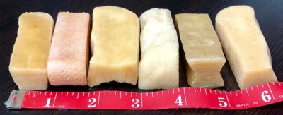 10 Pcs FRESH Himalayan Dog Chew Bulk SMALL Treat Bone Cheese GENUINE Yak Puppy