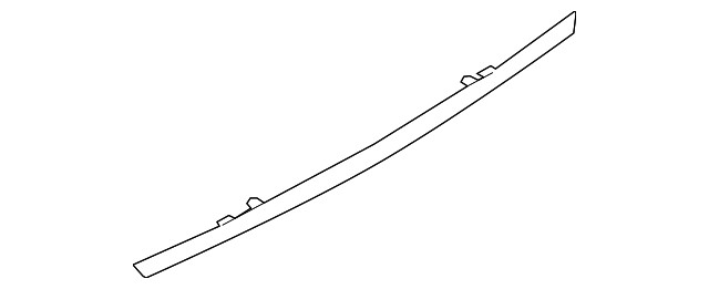 Genuine Ford Molding BE8Z-5442512-BA