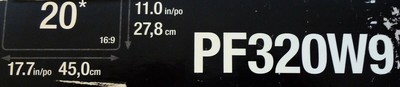 3M Framed Desktop Privacy Filter 20