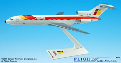 Iberia Boeing 727-200 1:200 FlugzeugModell B727 Flight Miniatures Spanien