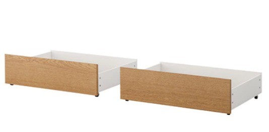 4 Storage Boxes For Malm Bed Frame In Maida Vale London