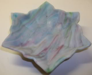 Vajilla Multicolor Vidrio Handmade & serveware