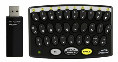 Speedlink  Kontroller Tastatur Trace Chat USB Gamepad Keyboard PS3 