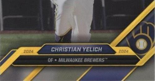 2024 Topps Now Road to Opening Day - Christian Yelich #OD-221