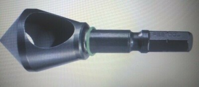 Festool DEBURRING COUNTERSINK BIT Centrotec Pilotless- D2-8mm Or D5-15mm