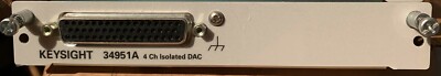 Agilent / Keysight 34951A for keysight 34980A 4-channel isolated D/A converter