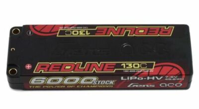 Gens Ace 6000MAH Redline 2S LiHV LiPo Battery 130C 7.6V  ORION REEDY ARRMA LOSI 