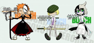 Anime espada vizard hirako shinji kurosaki ichigo Stitched Gaming Mat Desk