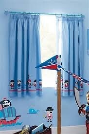 Next Pirates Curtains For Boys Bedroom In West End Glasgow
