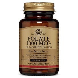 Solgar Folate 1000 MCG (как метафолин) 120 таблеток