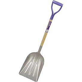 Bon Tool Co. Scoop Shovel Aluminum Scoop 43''L Hardwood Handle