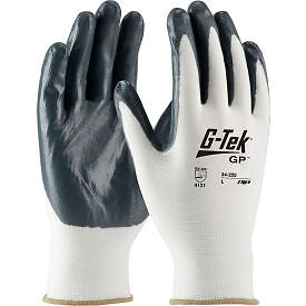 PIP 34-225/S G-Tek GP Nitrile Coated Nylon Glove S 12 Pairs Pip Industries