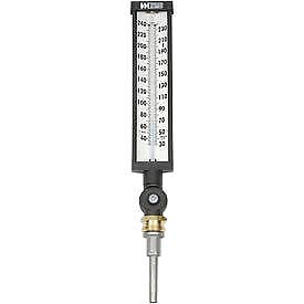 Weiss Instruments 9VU35-240 9" Variangle Thermometer 3 1/2" stem 30-240F