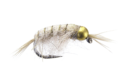 6 BEAD HEAD HARES EAR BLACK NYMPHS SIZE 10 LIGAS FLY FISHING FLIES