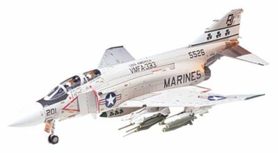 タミヤ McDonnell Douglas F-4J Phantom II 1/32 SCALE MCDONNELL DOUGLAS F-4J PHANTOM II | TAMIYA