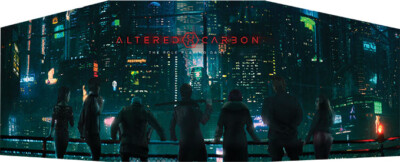 RGS02148 Renegade Game Studios Altered Carbon RPG: GM Screen
