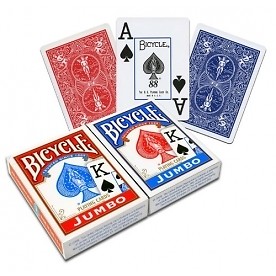 UPC 125201012512 product image for Bicycle 2 Pack Jumbo Index Playing Cards | upcitemdb.com