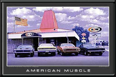 American Muscle Lighted Picture