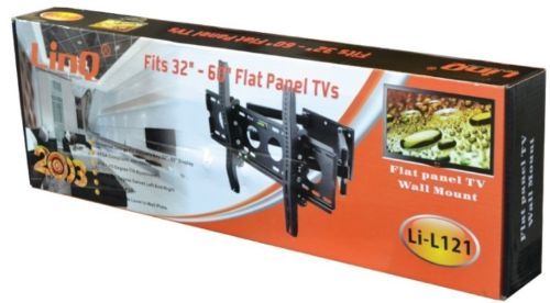 Supporto Staffa Porta Tv Flat Monitor Parete Muro 32"- 60" Pollici Linq Li-L121