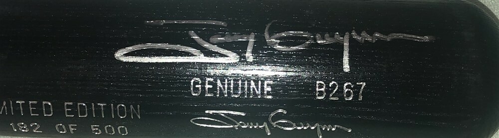 Tony Gwynn Signed Bat autograph WORLD SERIES LIMITED EDITION 182/500 PSA/DNA COA