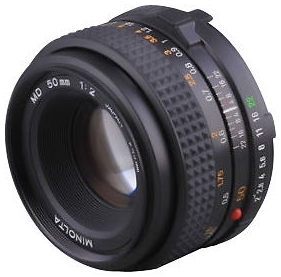 Lente de câmera padrão Konica