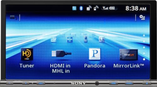 Sony unidades de video para tablero con GPS