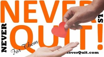 NEVER STOP NEVER QUIT
