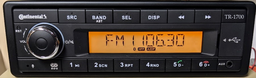 Caterpillar Direct Connect Plug & Play Tractor Radio Bluetooth Cat Dozer Loader