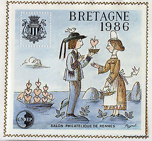Timbres français blocs