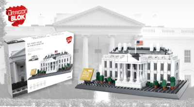 Dragon Blok Lego Architect The White House Washington DC 803 Pcs