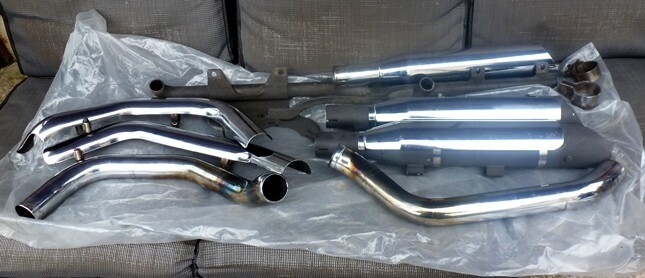 COMPLETE SCREAMING EAGLE EXHAUST SYSTEM FOR HARLEY DAVIDSON 883 OR 1200 SPORTSTER. | in Dinas ...