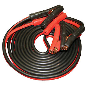 FJC 45255 Professional Booster Cable- Commercial- 1 Gauge- 800 Amp- 20 Ft. Parro