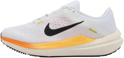 Size 6 - Nike Women Air Winflo 10 White/Black Citron Pulse DV4023 101 