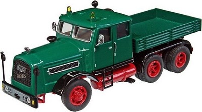 NZG 487-30 Kaelble KDV22 Z8T Truck Green Doppelkabine Die-cast 1/50 MIB