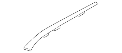 Genuine Mitsubishi Frame Trim 5850A318