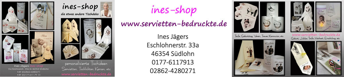 wwwservietten-bedrucktede auf eBay