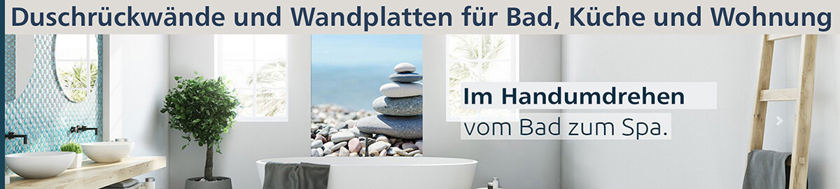 PlateART Duschrückwände