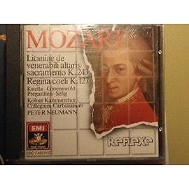 Cd Mozart - Litanie De Venerabili K. 243 /Regina Coeli K. 127