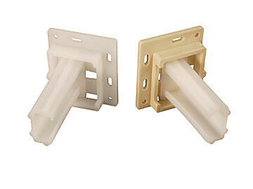 RV Designer H306 Small C-Shaped Drawer Slide Socket Set