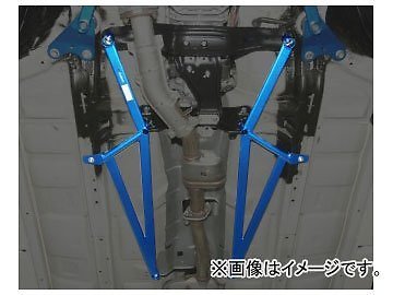 CUSCO Power Brace Floor Front Side For Alphard hybrid ATH10W 4WD 2400 910 492 FS