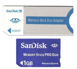 Sony 1GB PRO Camera Memory Stick