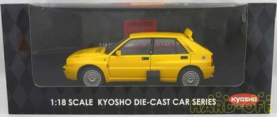 Kyosho Lancia Delta Integrale Evo 2 Yellow 4955439044872 No.K08341Y 1/18 Scale