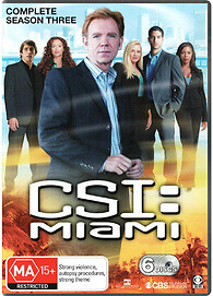 CSI: MIAMI - Season 3 (DVD) New & Sealed - Reg 4 - Picture 1 of 1