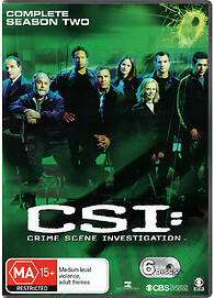 CSI: Crime Scene Investigation - Season 2 (DVD) New & Sealed - Reg 4 - Picture 1 of 1