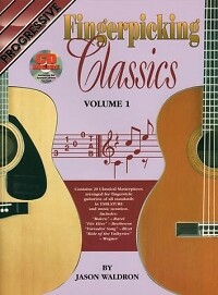 PROGRESSIVE FINGERPICKING CLASSICS 1 + CD Guitar