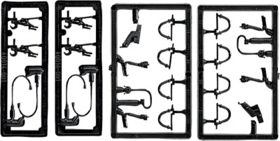 Roco 40014 Ho Scale Additional Set for Locomotives, Pipes, Hooks, Etc.