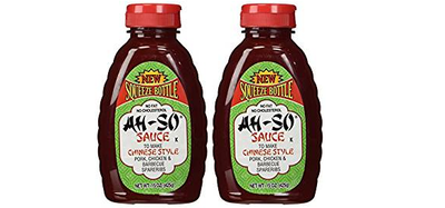 Ah-So Chinese Style BBQ Spareribs Sauce (Pack of 2) 15 oz Squeeze Bottles